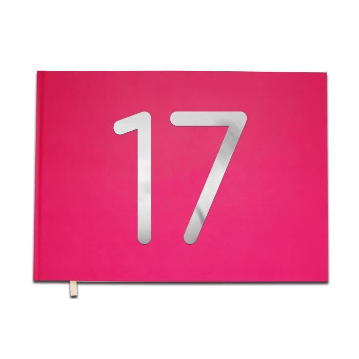 Livre D Or 17 Ans Anniversaire Mariage Retraite Lettres Chromees 100 Pages Qualite Premium Uttscheid Couleur Rose M Cdiscount Beaux Arts Et Loisirs Creatifs