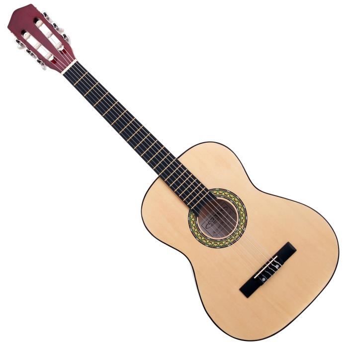 Découvrez la Classic Cantabile AS-851-L : La Guitare Classique 3/4 Parfaite pour Gauchers