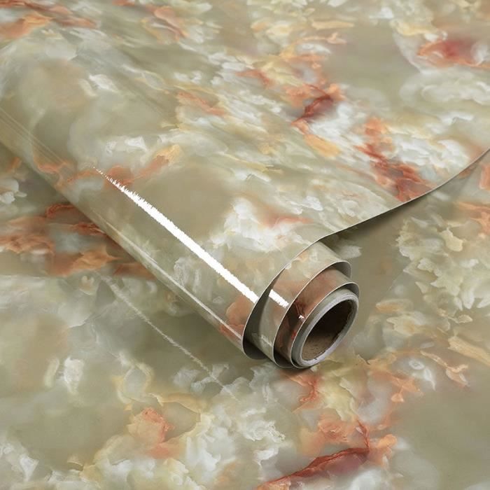 2 Rouleaux Adhésif PVC Effet Marbre/granit - 300 X 60 Cm - Autocollant Pour Mur, Meuble - Neuf, Plusieurs Modèles
