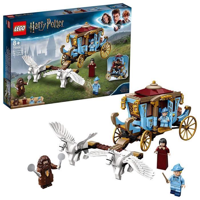 LEGO Harry Potter - Le carrosse de Beauxbâtons : l'arrivée à Poudlard, Jeu  d'Assemblage 8 Ans et Plus, Jouet pour Fille et Garçon - Cdiscount Jeux -  Jouets