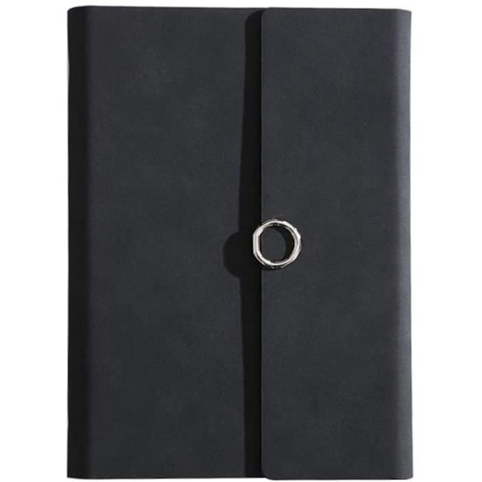 Grand bloc-notes A4 ligné avec couverture rigide de 320 pages