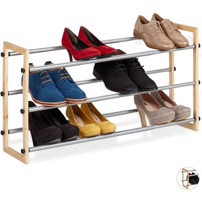 Etag re meuble ouvert chaussures en diff rentes dimensions en