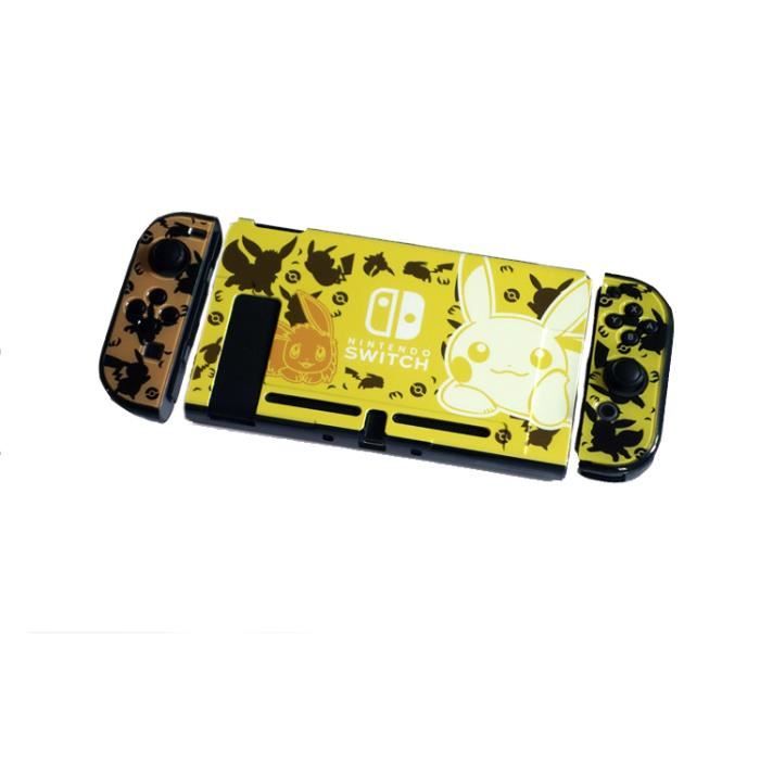 Coque Housse Pour Nintendo Switch Etui Rigide Pikachu Eevee Pokemon Cdiscount Informatique