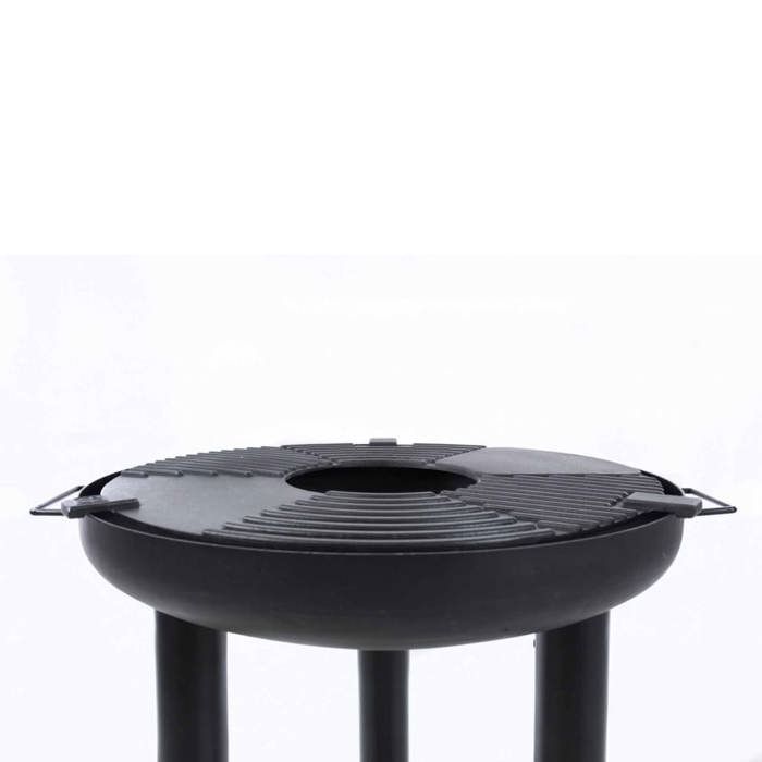 pivotant en acier inoxydable Durchmesser /Ø 50cm / 2,00/ m incl Grille de barbecue/ 