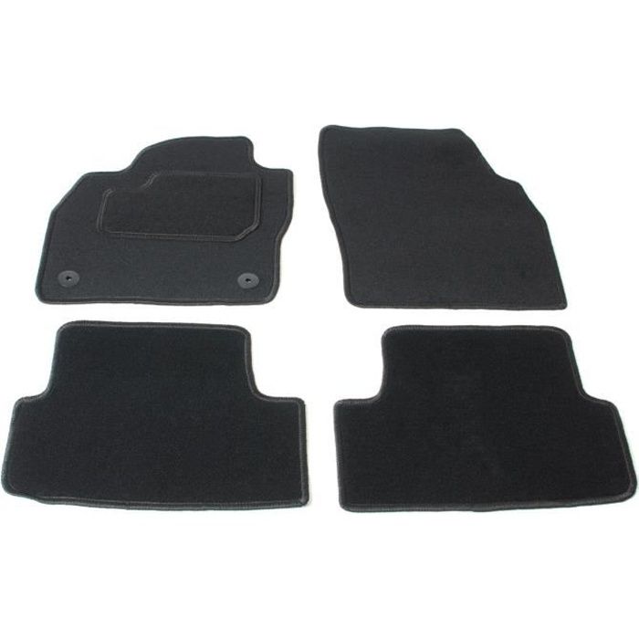 Tapis en caoutchouc pour VW Volkswagen Polo V 6R Hayon 3//5-portes 2008-2017