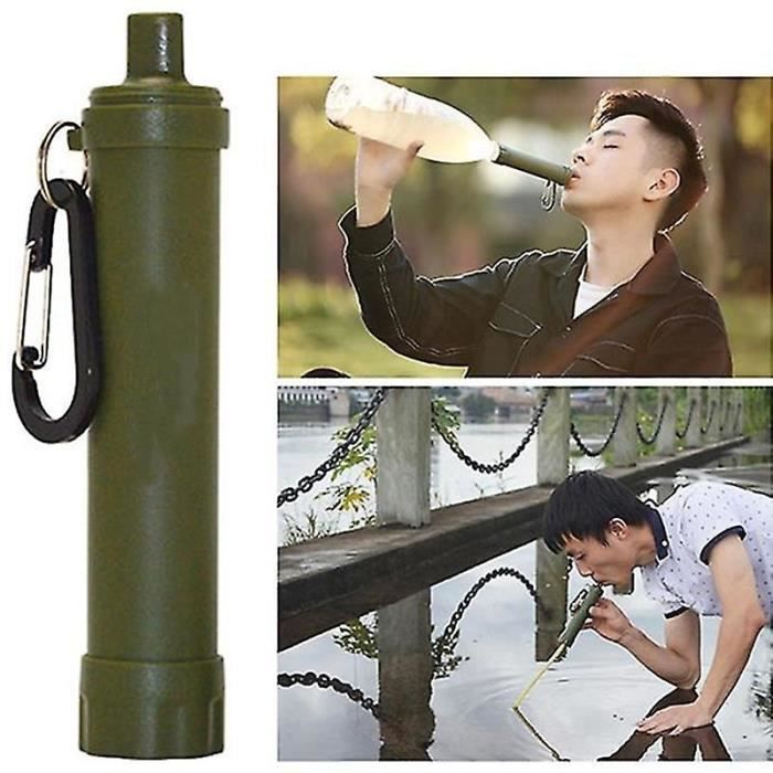 Lixada Filtre à Eau Portable, Systèe de Filtration D’eau Extérieur