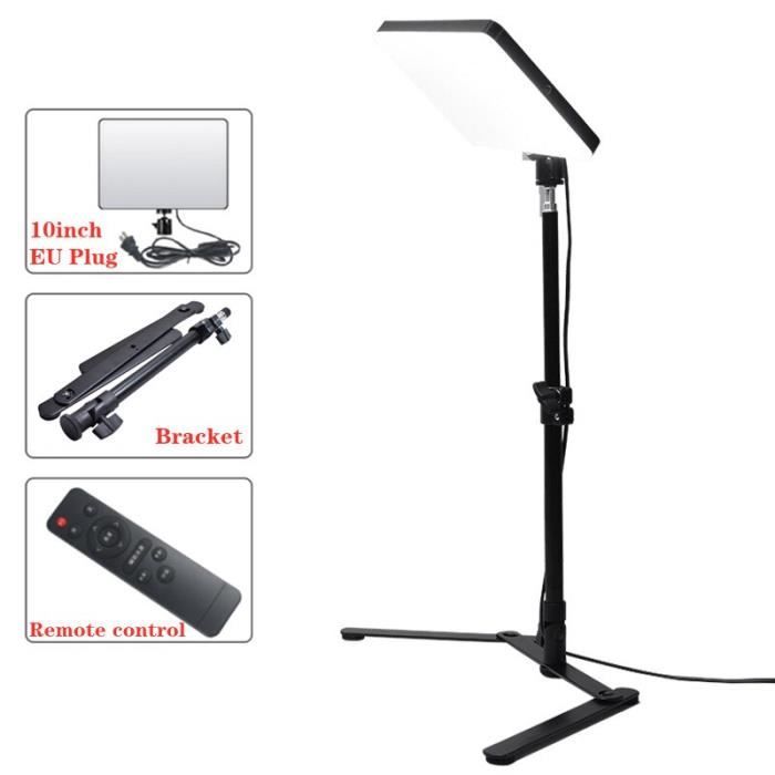Kit Lumière Anneau LED 18 Pouces 48W - Température Réglable 3200K-5500K, Avec Trépied, Pour Smartphone Et YouTube