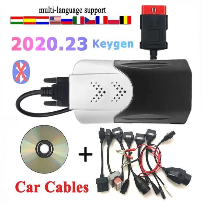 2020.23 with Keygen - Pas de câbles de voiture BT - Outils de Diagnostic pour Voiture Tnesf Delphis Orpdc, Sc