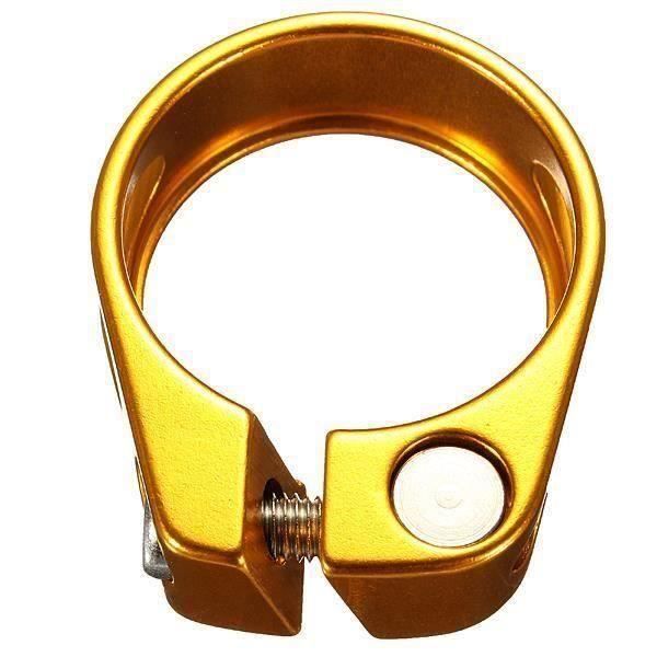 COLLIER SERRAGE TIGE DE SELLE RAPIDE NEWTON ALU NOIR DIAM. 31,8mm (SUR