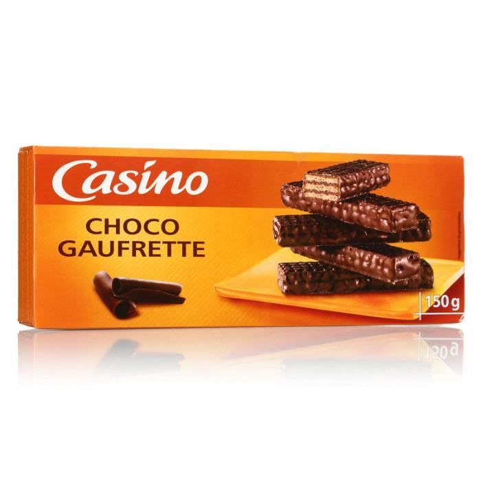 Gaufrettes Enrobees De Chocolat 150 G Cdiscount Au Quotidien