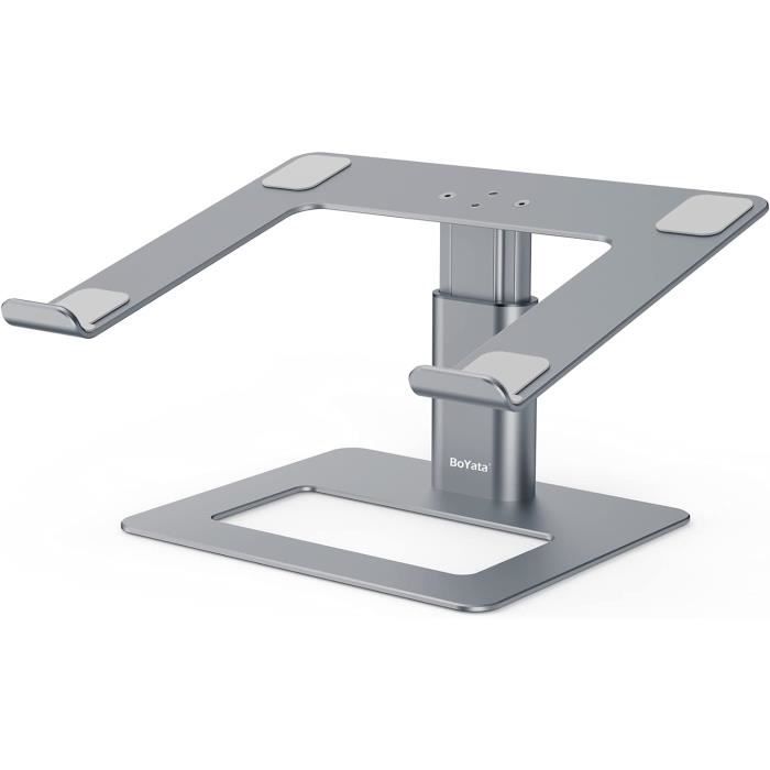 Suptek Support ergonoique réglable pour ordinateur portable de bureau, avec ventilation