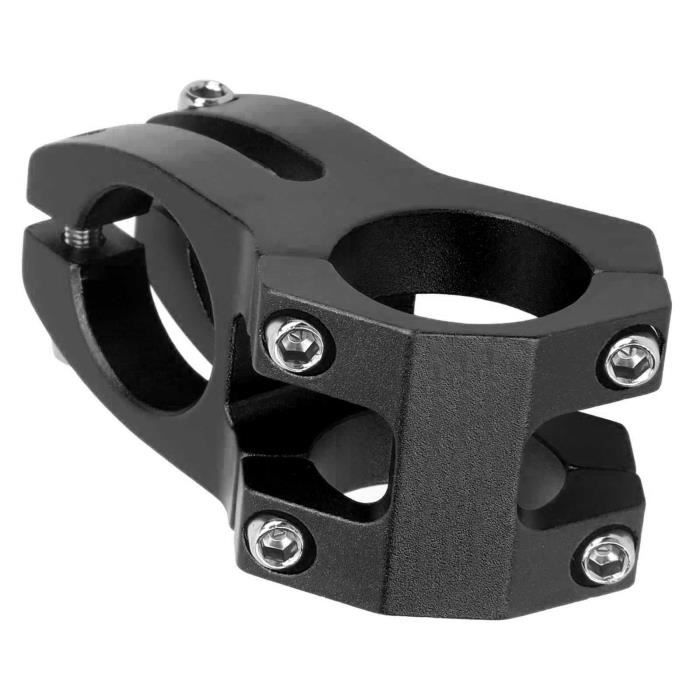 Rehausseur De Guidon De Vélo En Alliage D'aluminium – Potence 31,8 Mm, Angle Réglable ±60°, Pour VTT, Route, BMX, Avec Vis, Légère Et Durable (260g)