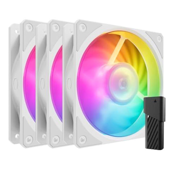 Cooler Master Mobius ARGB 120x120x25 Ventilateur de boîtier 3 pièces - vue 9