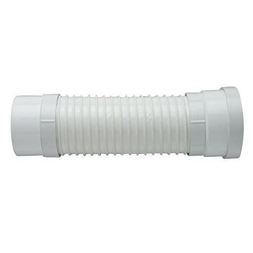 Flexible D'évacuation Pour Machine à Laver Dipra 3202560 - Longueur 2,50 M, Diamètres 19/22 Mm - Annelé Souple + Crosse De Fixation Murale