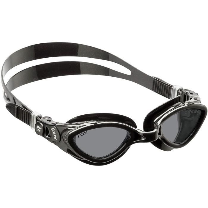 Cressi Fox Lunettes Piscine Natation Noir Anti Buee Taille Adulte Made In Italy Prix Pas Cher Cdiscount