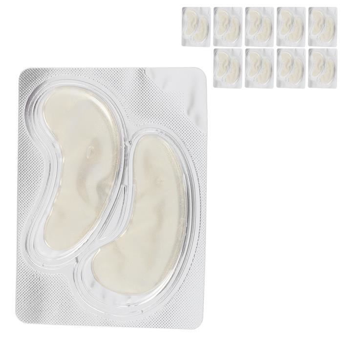 Masques Pour Les Yeux En Soie - Lot De 80 Pièces, Hydratants, 8.5x3cm | Neuf