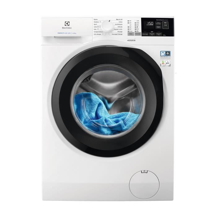 Lave-linge hublot - ELECTROLUX - EW6F4142PA - 10 kg - 1400 Tours/min - Anti-allergie - Electrolux