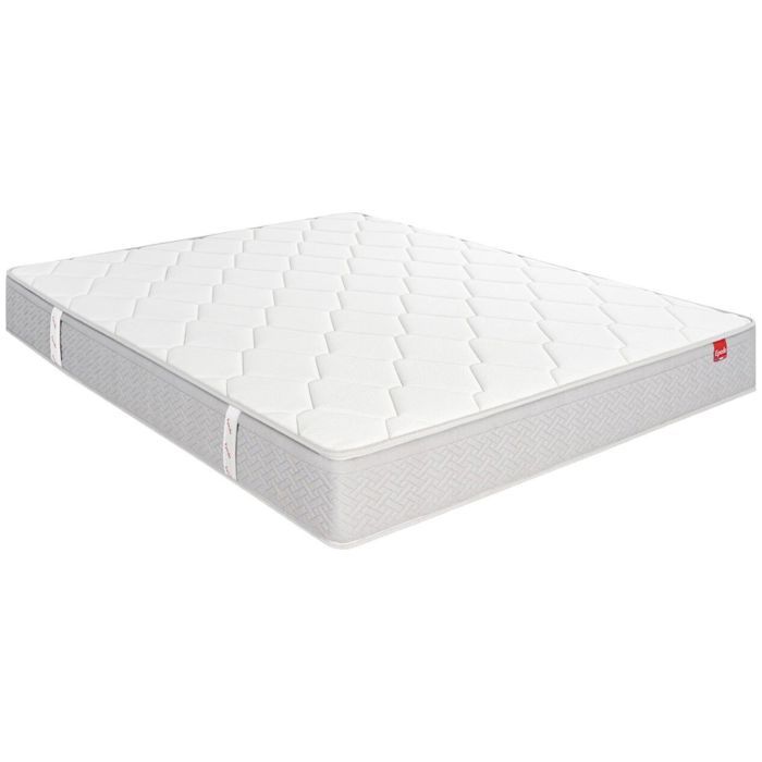 Matelas Epeda ressorts ensachés Itinéraire 180x200 - EPEDA - Ressort - Ferme - 22 cm - Blanc