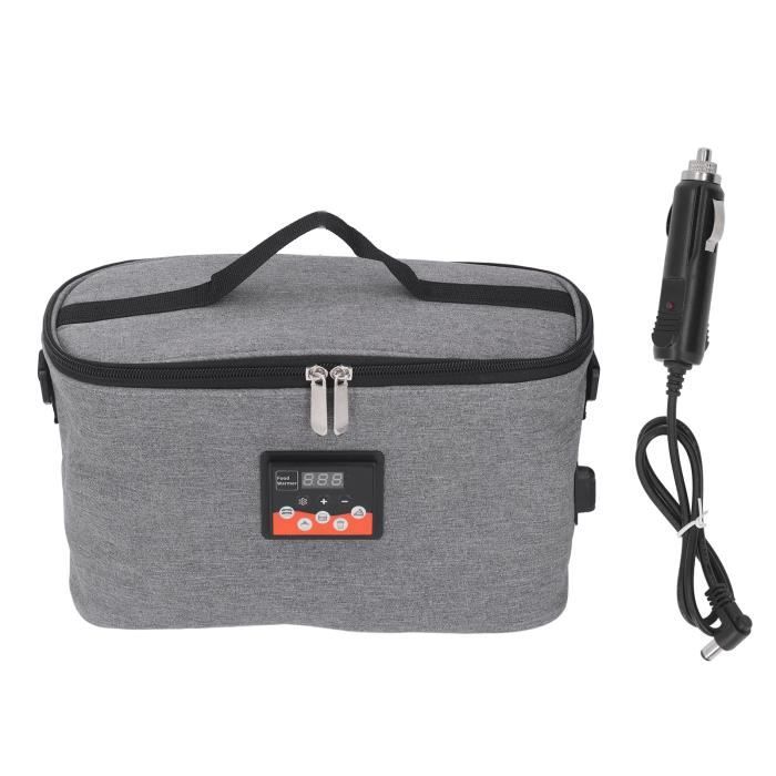 Sac Chauffant Voiture 12V - 8L, Température Réglable 45-60°C, écran Numérique, Portable