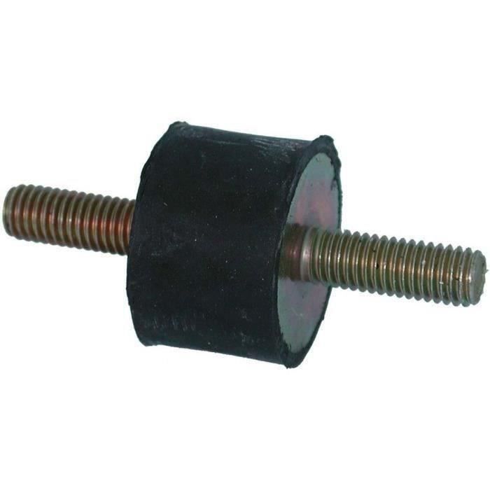 Silent bloc universel mâle/mâle - Ø: 30mm - Longueur: 20mm, Filet: M8 - Longueur filet: 23mm