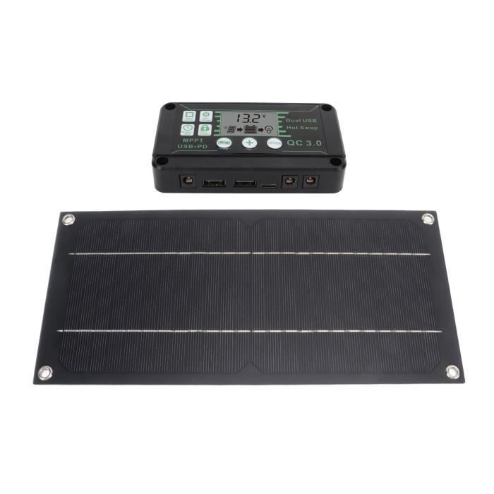 Kit Panneau Solaire Monocristallin 600W 18V Avec Contrôleur 100A - Pour Camping, Agriculture, 12V/24V, 415g Charge Directe Sans Batterie Kit Panneau Solaire Monocristallin 600W 18V Avec Contrôleur 100A - Pour Camping, Agriculture, 12V/24V, 415g Charge Directe Sans Batterie