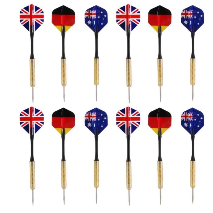 Rose Kuli Flechette Pointe Plastique Fléchettes 12 pcs 18g Flechettes Electronique avec 20