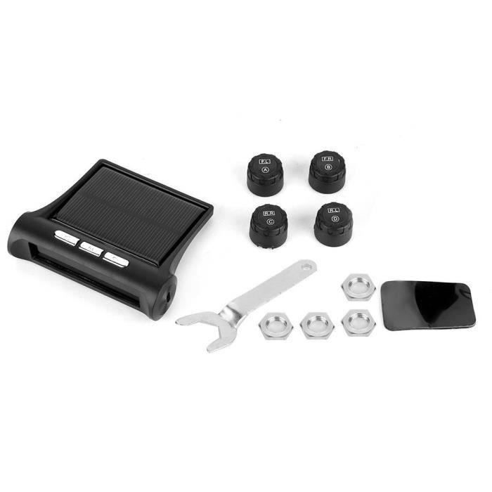 Accessoire Dashboard Auto QISUO Jauge 3 En 1 Voiture/Moto - Pression Huile, Température Eau, Voltmètre - 52mm Chrome, Rétroéclairé Accessoire Dashboard Moto