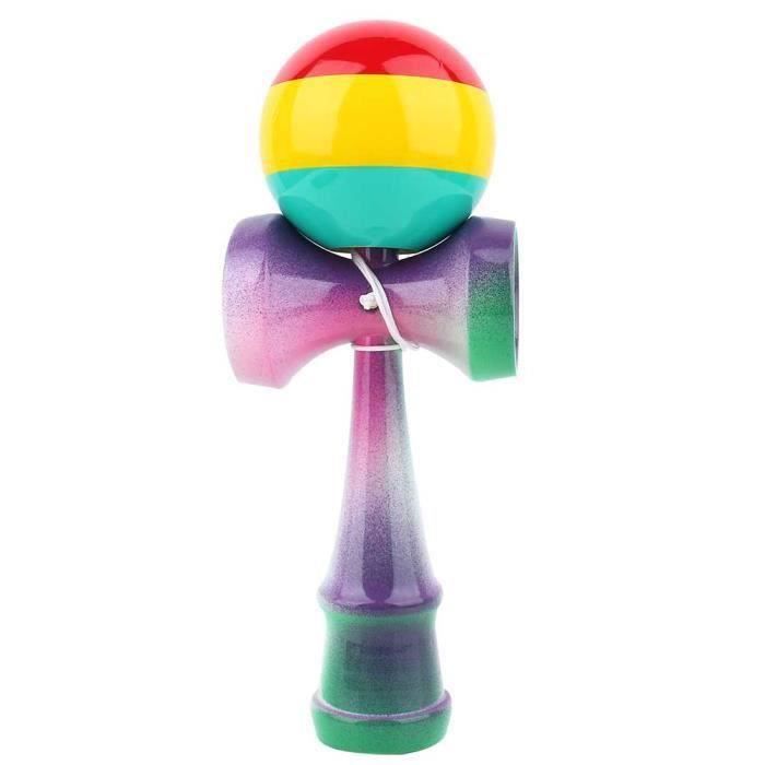 XiaoLD-Japanese Traditional Toy Wooden Painted Ball Kendama Kids Sports Game-SPR