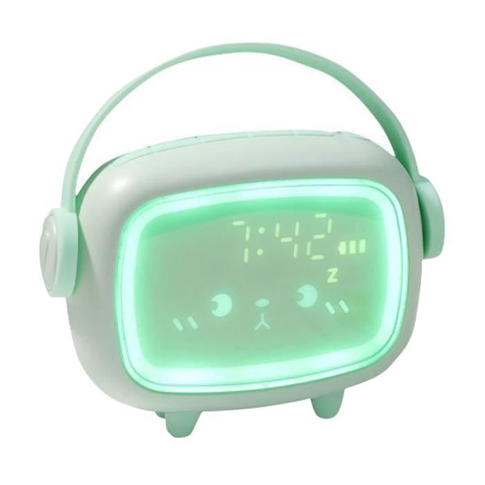 LIORQUE Réveil Enfant Educatif Jour/Nuit avec Veilleuse Rechargeable, Lapin | Entraînement au Sommeil, Machine Sonore 7 Sons, 4 Couleurs Dynamique, 2 Alarmes, Mode Week-End, Snooze, Convient Enfants LIORQUE Réveil Enfant Educatif Jour/Nuit avec Veilleuse Rechargeable, Lapin | Entraînement au Sommeil, Machine Sonore 7 Sons, 4 Couleurs Dynamique, 2 Alarmes, Mode Week-End, Snooze, Convient Enfants