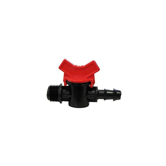 2 Vannes à Boisseau Sphérique 1/2 Pouce – Acier Au Carbone, Filetage 1/2 – Robinet D’arrêt Mini Pour Eau, Chauffage, Gaz