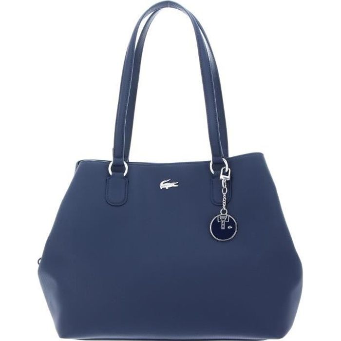 LACOSTE Daily Classic Hobo Shoulder Bag Marine 166 [121933] sac à