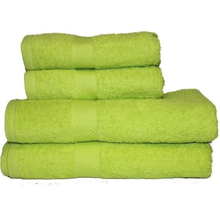 Langer /& Messmer Lot de 3 serviettes en coton