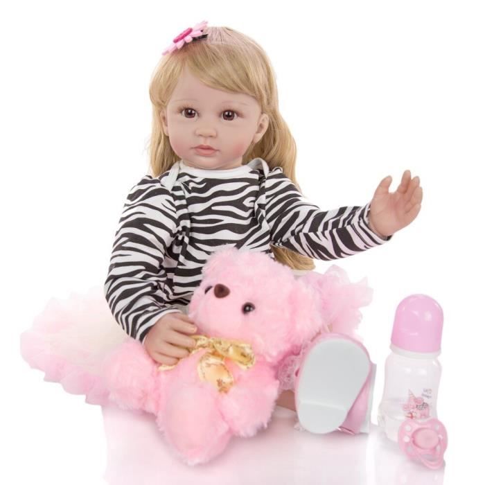 60cm Haute Qualite Reborn Enfant En Bas Age Princesse Fille Bebe Poupee Silicone Vinyle Adorable Realiste Bebe Reborn Bonecas Cdiscount Jeux Jouets 60cm Haute Qualite Reborn Enfant En Bas Age Princesse Fille Bebe Poupee Silicone Vinyle Adorable Realiste Bebe Reborn Bonecas Cdiscount Jeux Jouets