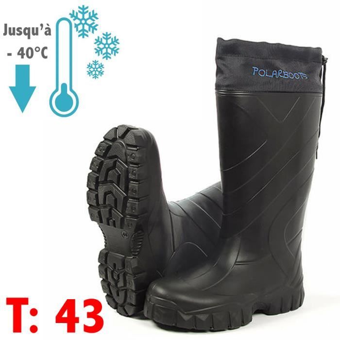 Botte neoprene grand froid