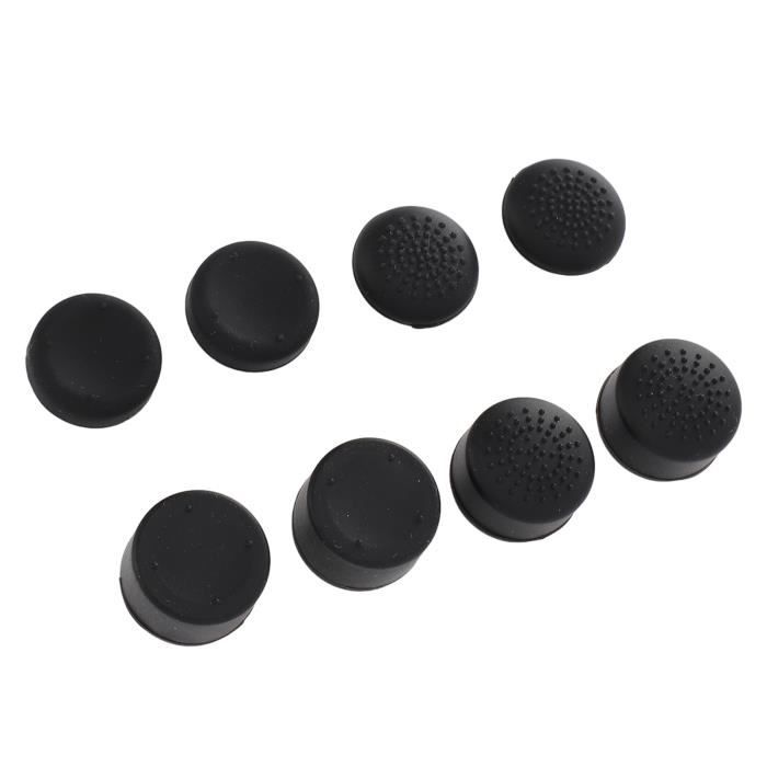 Housse Poignée Poussette Universelle 2 Pièces - Couvercles PU Noirs Avec Zipper Amovible