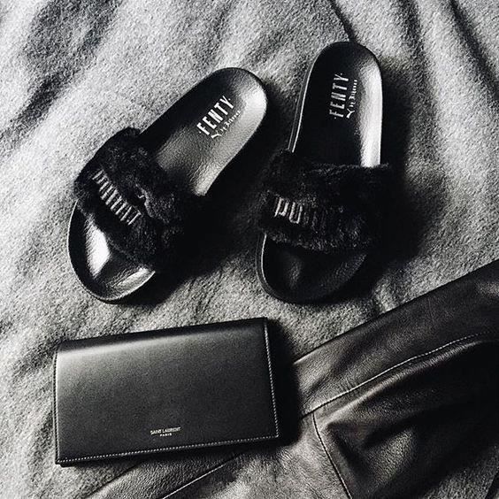 pantoufle puma fenty