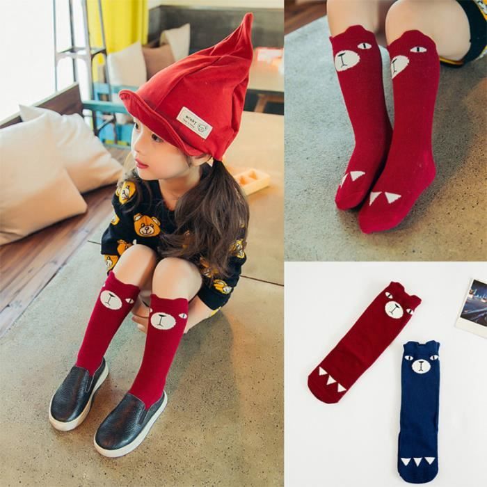 Chaussettes hautes enfant fille