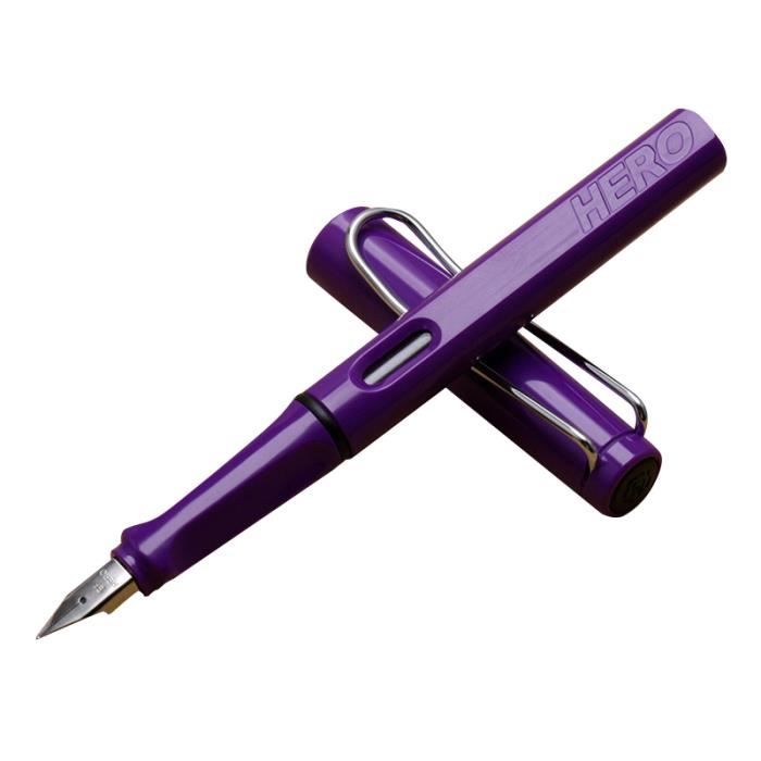 Stylo Plume Ado College Fille Garcon Droitier Pas Cher Avec Boite Calligraphie Pour Ecrire Fine 0 38mm Violet Achat Vente Stylo Parure Stylo Plume Ado College Fil Cdiscount