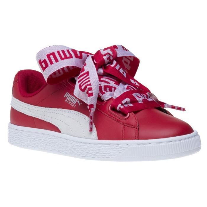 basket puma heart rouge basket puma heart rouge