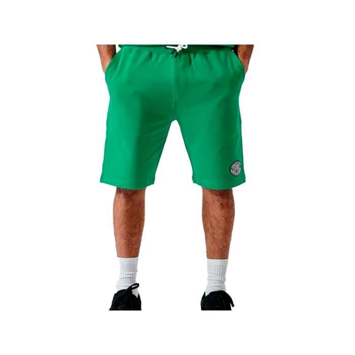 Short jogging vert homme - KAPORAL - BULLY - Taille élastique - 3 poches Short jogging vert homme - KAPORAL - BULLY - Taille élastique - 3 poches