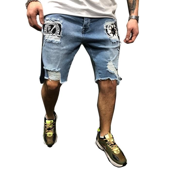 Short troué homme hotsell