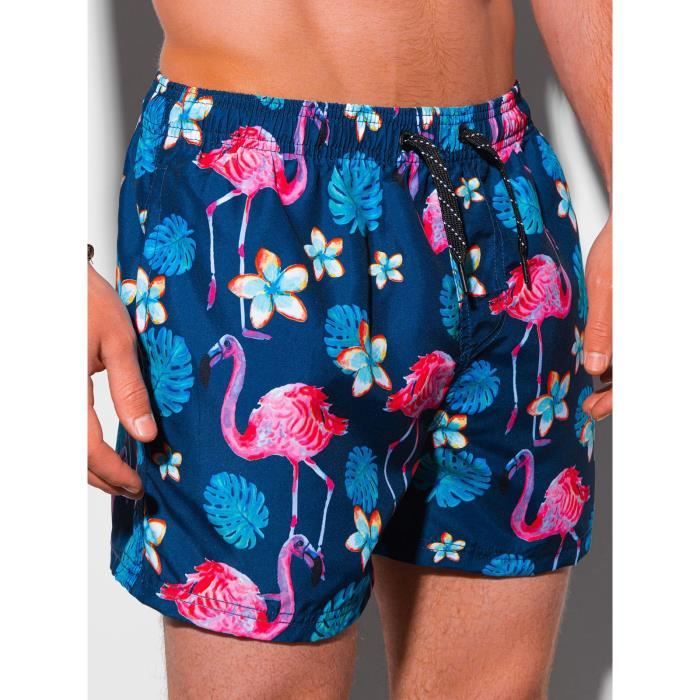 Short De Plage Pour Homme Tribord Taille L - Occasion Très Bon état - Multicolore