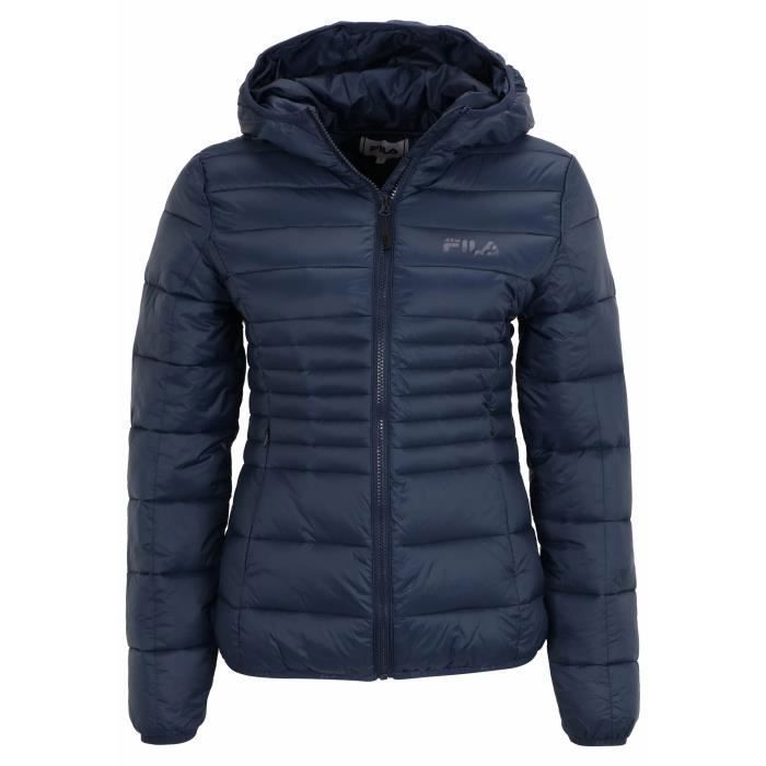 Doudoune fila femme noir cheap