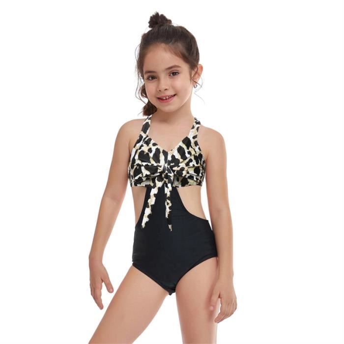Maillot de Bain Tankini Fille Stretch Natation
