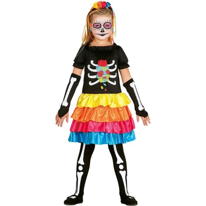 FIESTAS GUIRCA Chiromante Costumi di Halloween Raffinati per Bambina 5-6 Anni