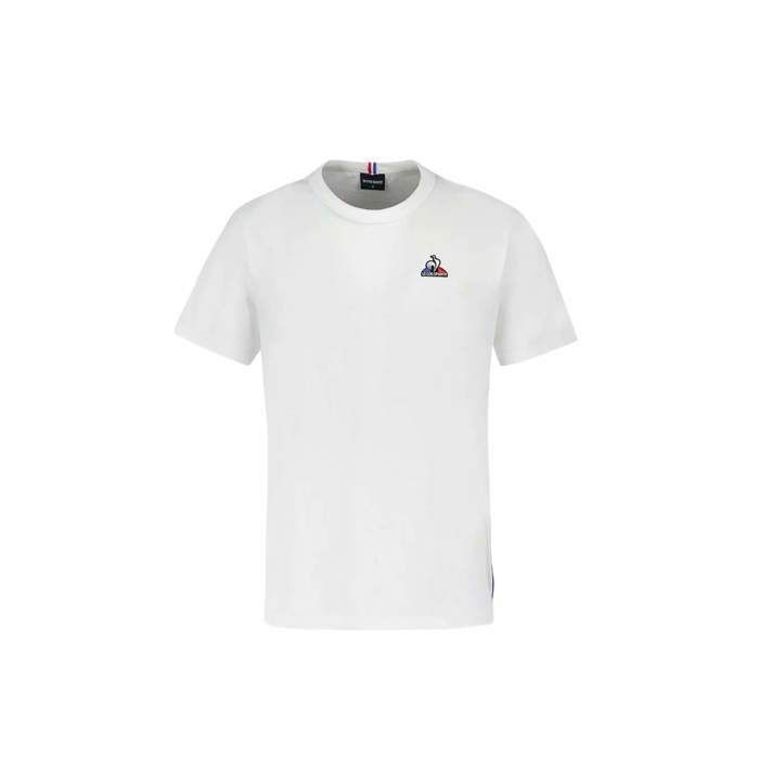 T shirt Tricolore Le Coq Sportif optical white S Optical white Cdiscount Pret a Porter
