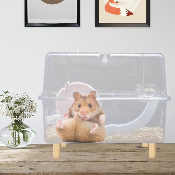 ohmg® cage pour hamster, souris, 43*35*35cm