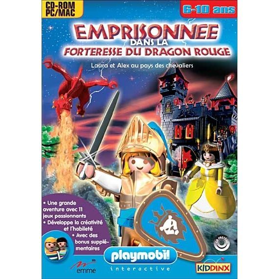 Playmobil - La Forteresse Du Dragon Rouge - PC - Neuf Vf