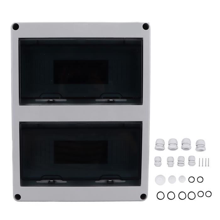 Jiawu Boîtier De Distribution Électronique Avec Couvercle Transparent - Protection Marine Robuste (5 Voies)