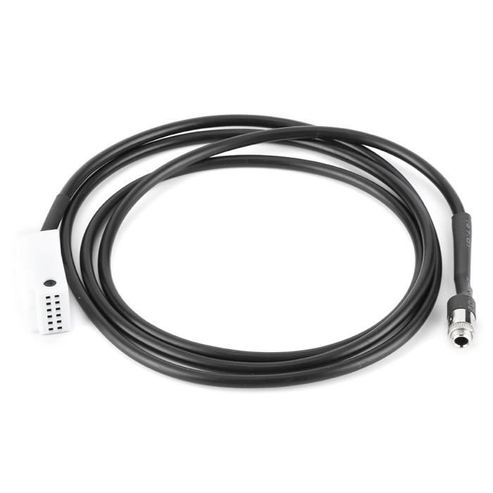Qiilu Cable Auxiliaire Prise Music AMI MMI Interface Chargeur USB AUX